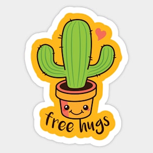 Free Hugs Sticker